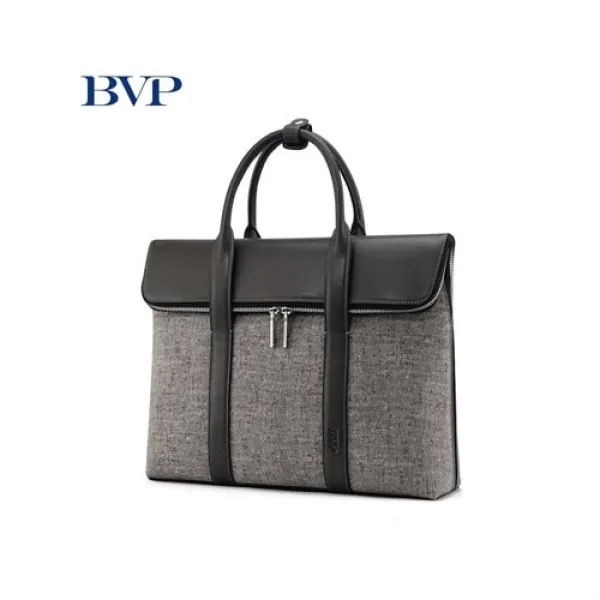 [해외]남성가방 새로운 bvp 상표 진짜 가죽 남자 사업 서류 가방 13 인치 휴대용 퍼스널 컴퓨터 부대 진짜 가죽 남자 여가 회색 여행 부대 50