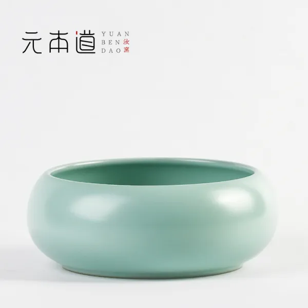 뽕뽕market 겐모토 미치 여요 차를 씻었다 가정용 우 개봉함 도자기 다기 부품 펜 세탁 건설함 물 빅, 납기 워싱