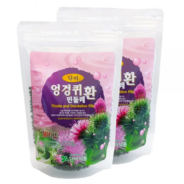 단비식품 엉겅퀴민들레환 (300g) (지퍼백), 2개, 300g