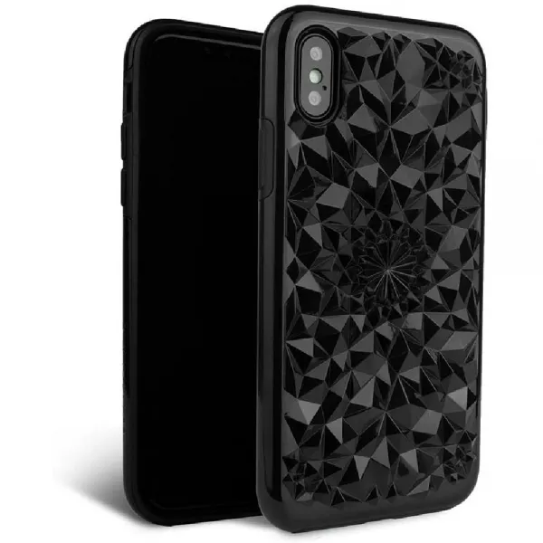 FELONY CASE 보호 아이폰 X가 최대 케이스를 흡수 중죄 CASE 아이폰 X가 최대 케이스 광택 블랙 만화경 C
