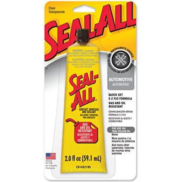 절충주의 제품 380112 4 Pack 2 oz Seal-all Adhesive Clear Seal-All 380, 상세내용참조