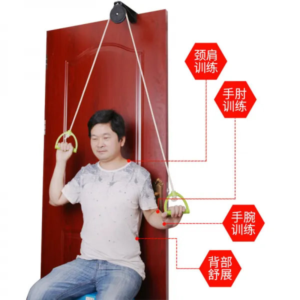 가정용 미끄럽다 바퀴 링어깨 관절 경추 트레이닝 중풍 편파적으로 마비되다 상지 회복 견인 기재 손, 문을 걸다 타입