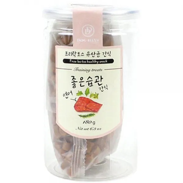 허약체질 도움 강쥐간식 동결건조 연어 트릿 잘먹는, 1개