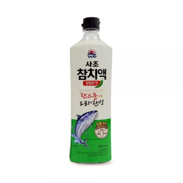 사조 참치액 칼칼한맛 900ml 매운맛 볶음 무침 국요리 육수 활용 간장대용, 900ml(PET) 1개