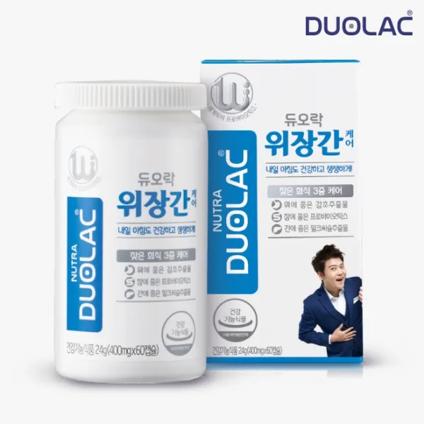 듀오락 위장간케어 15일분 1통 - 회식전후 3중케어