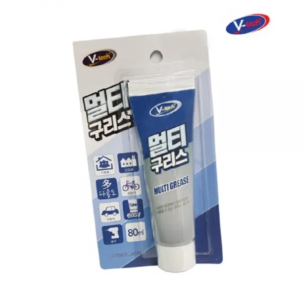 80ml 윤활유_유류 그리스 튜브타입 브이텍 구리스 멀티, 1개
