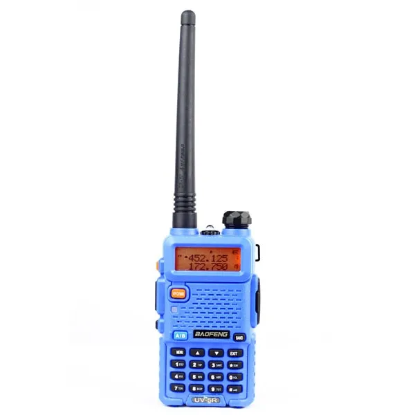 (에서 선박 us) Baofeng UV-5R 워키 토키 2 양방향 라디오 듀얼 밴드 Vhf Uhf uv 5r CB 라디오 방송국 HF, 03 blue