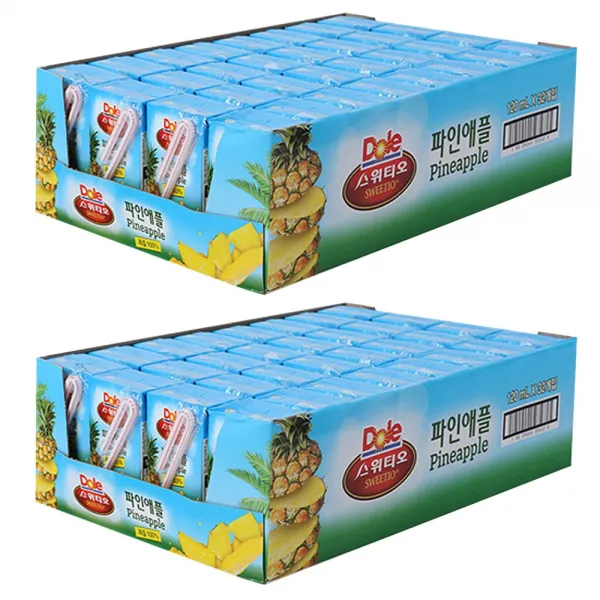 스위티오 파인애플주스 120ml 64팩