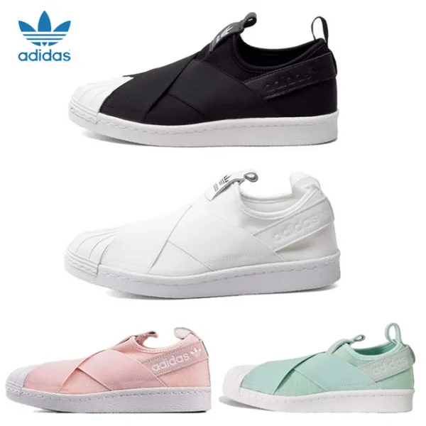 아디다스 우먼스 슈퍼스타 슬립온 S76407 S76408등 4색상