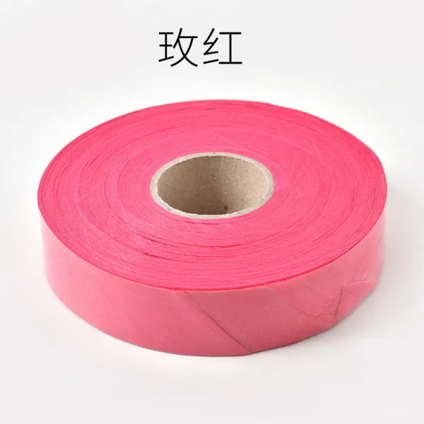 명품 칼라부직포 제조업자 3CM 넓은 도급 커튼 소파 코스튬의상 부자재 구르다 화이트 천조각 라인 글씨리본, 로즈레드 3cm 와이드 1롤