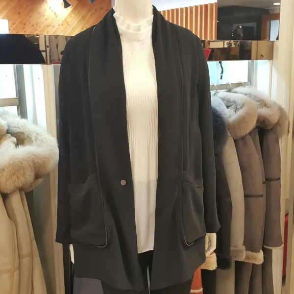 엠벨라 울산점 20년 봄신상 지퍼 포인트 앞호주머니@@ 박시핏 캐주얼 재킷
