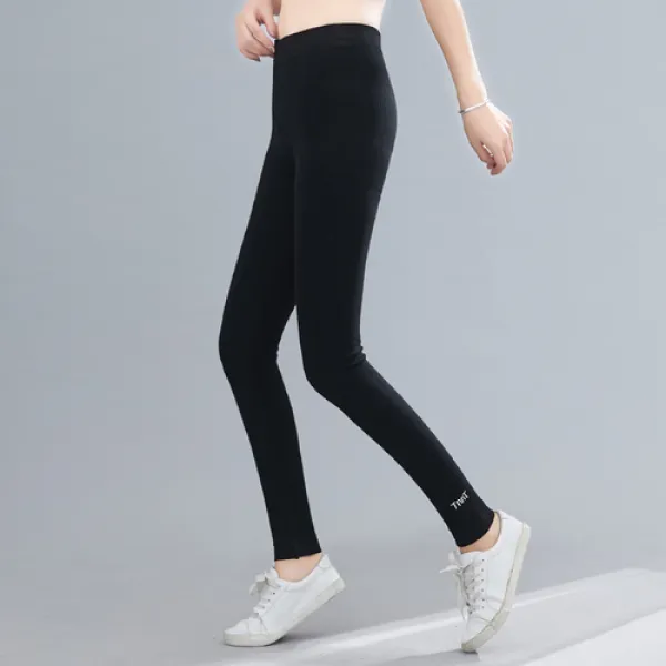 헬로마켓 면스판 레깅스 여성용 캐주얼 바지