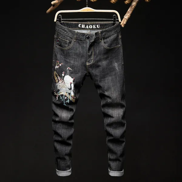 학자수청바지남바지남청바지남슬림슬랙스[청바지0108]