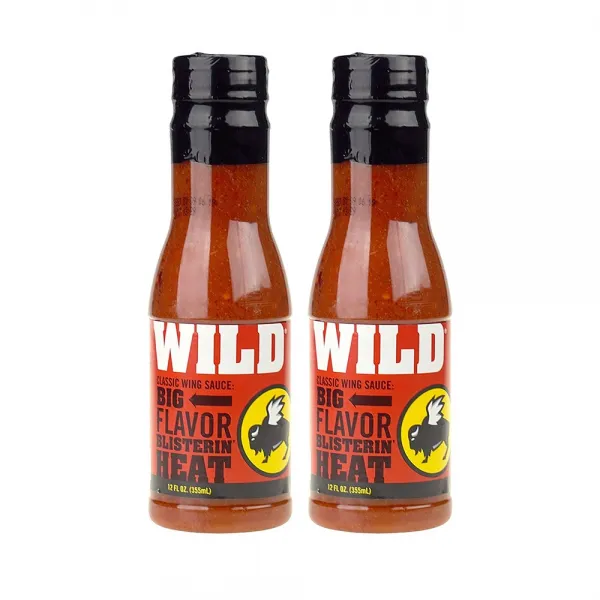 버팔로 와일드 윙 Buffalo Wild Wings Big Flavor Wild 355ml 2팩 매운 클래식 매운 날개 풍미 맵다소스