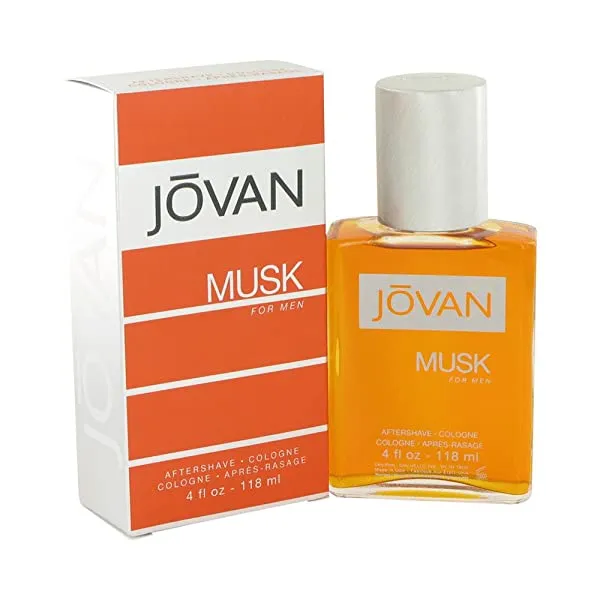 Coty Jovan Musk for Men Eau De Cologne Splash 4 Ounce, 단일상품