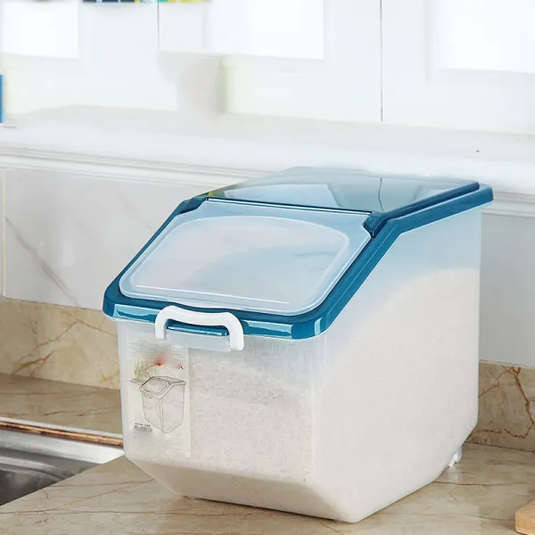  이지트렌드 쌀통 잡곡통 Fas93 개 블루