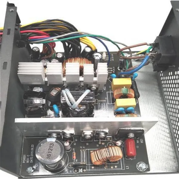400W 조용한 팬 온도 조종 수동적 인 PFC 도박 컴퓨터 전력 공급 탁상용 금, 상세내용참조