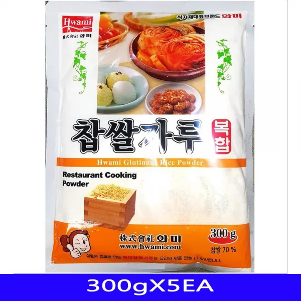 찹쌀가루 곡류가공품 식자제 화미제당 혼합 기타가루가루 삼백그램 오pcs 감격쇼핑 +74661마탁+ 필수품