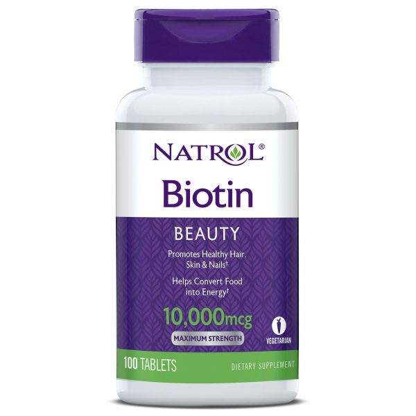 나트롤 비오틴 뷰티 10000mcg 타블렛, 100개입, 1개
