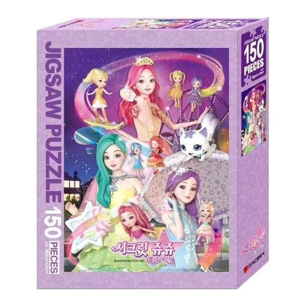 웅진북센 시크릿쥬쥬별의여신 직소퍼즐150PCS 천상계의여신, One color | One Size@1
