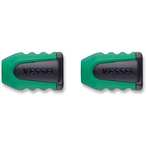 베셀 (VESSEL) 나사 찻잔 포수 그린 2 개들이 자기 광고주 NMC-2PG 그린