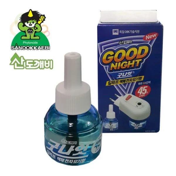 ON200830 굿나잇킬파프 액체전자모기향 리필45일분 1병, 초록별통신 1