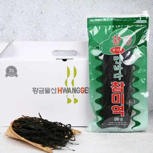 남도장터 [남도장터]황금물산 먼바다 참미역세트 (80gx4ea), 단품없음