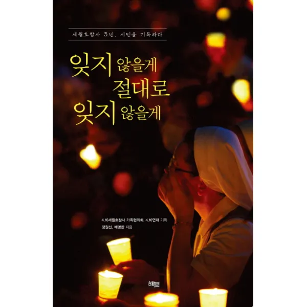 세월호참사 3년 시민을 기록하다 잊지 않을게 절대로 잊지 않을게, 해토