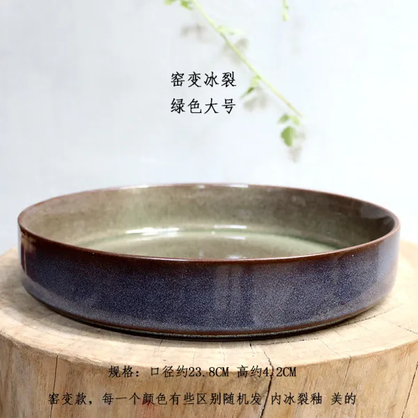 하자 처리 도자기 중소원 유화기 선의 화분 화도 꽃꽂이 수배 차 승, 61그린 큰사이즈 299 미디엄