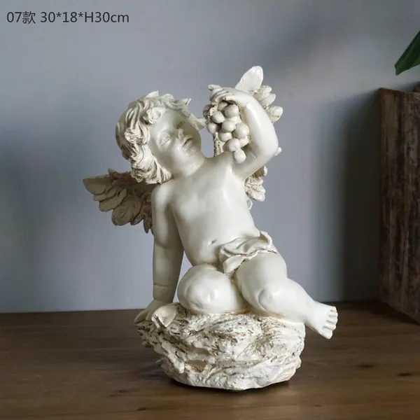 북유럽 복고풍 두꺼비 소녀 정원 장식 인형 데코 인테리어 7