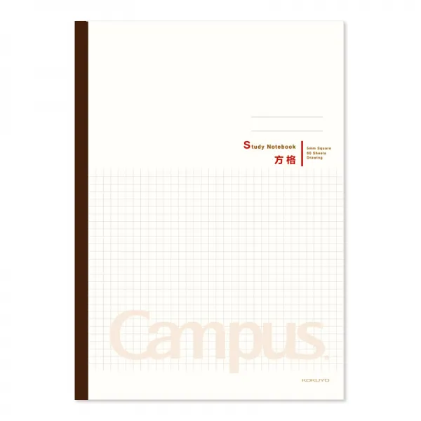 일본국명 (KOKUYO) 학생 사무용 Campus 방게 학습공책 b5/60 페이지 3권/가방 wcn-cnb1638, 단일상품