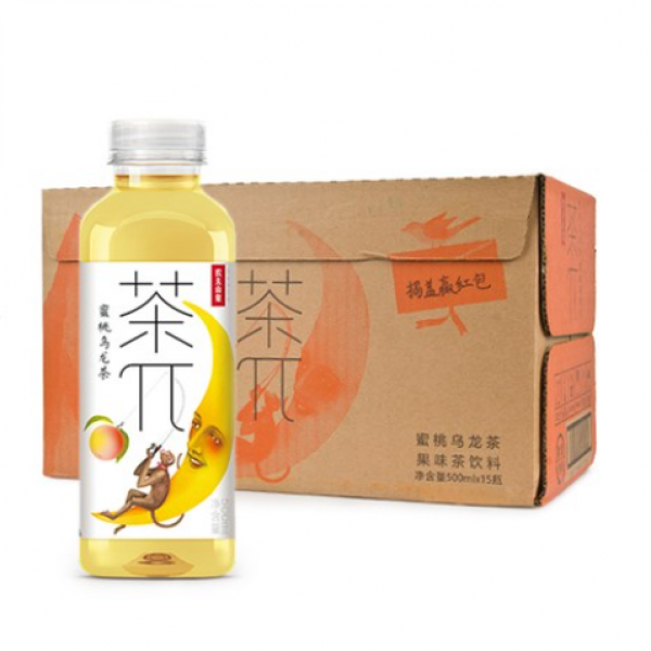 [장가푸드]차파이 복숭아 우롱차, 500ml*15개