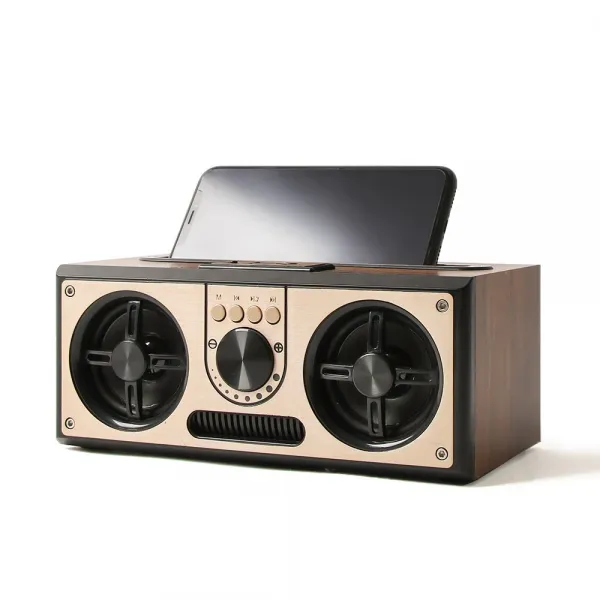 세비즈 RETRO20W 핸즈프리 USB AUX 블루투스5.0 FM라디오 휴대용 스피커 블루투스