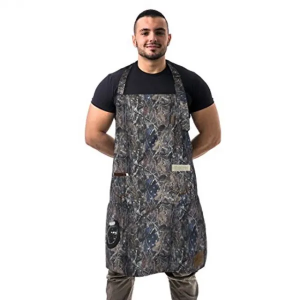 격리 된 음료 홀더 Camoflauge를 가진 바위 점 진실한 갱도 지주 옥외 앞치마, 본상품선택