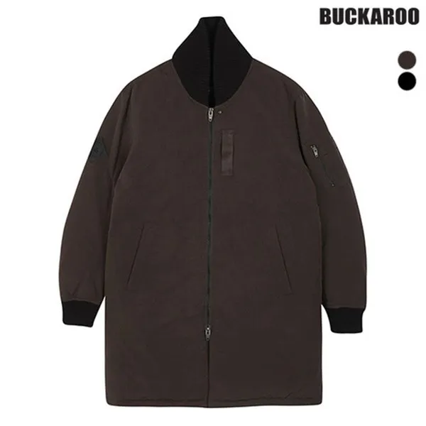 버커루 유니 롱기장 다운스타디움점퍼 B164dw060p