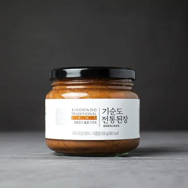 고려전통식품 [기순도전통장] 선조들의 숨결그대로 기순도 전통된장500g(유리병), 1