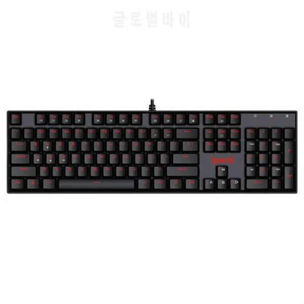 Redragon 레드 Led 백라이트 기계적 게이밍 키보드 알루미늄 패널 Outemu 블, 상세내용참조, 상세내용참조