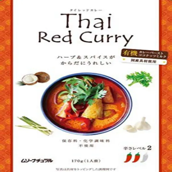 むそう タイ・レッドカレー 170g 몽상 태국 레드 카레 170g, 1