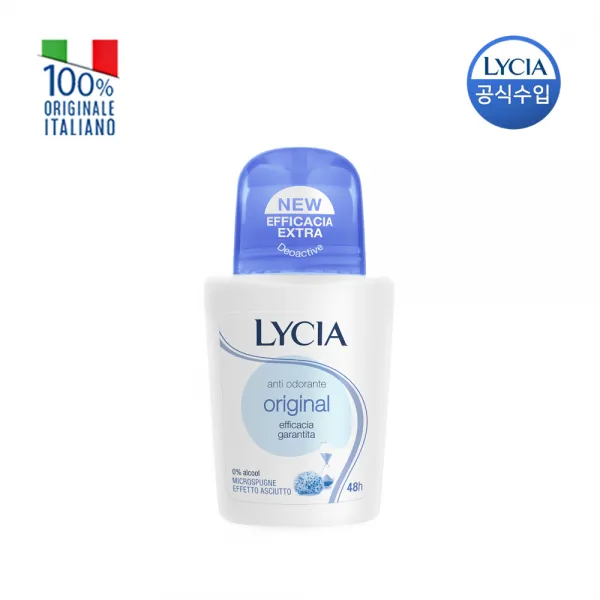 리시아 데오드란트 롤온 오리지널, 1개, 50ml