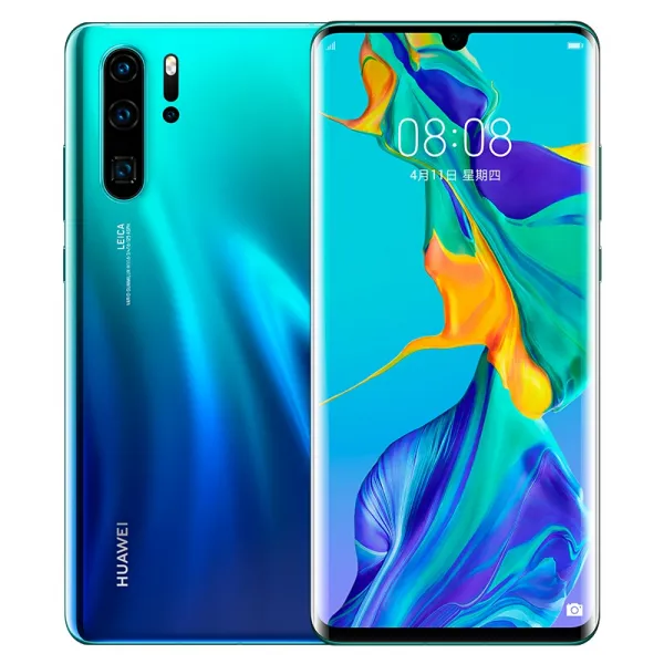 화웨이 P30 Pro 초감광라이카 4 촬영 10배 혼합 줌 기린 980 칩 칩 속 지문 8GB+256GB 오로라 풀 넷 버전 듀얼 4G, 단일상품