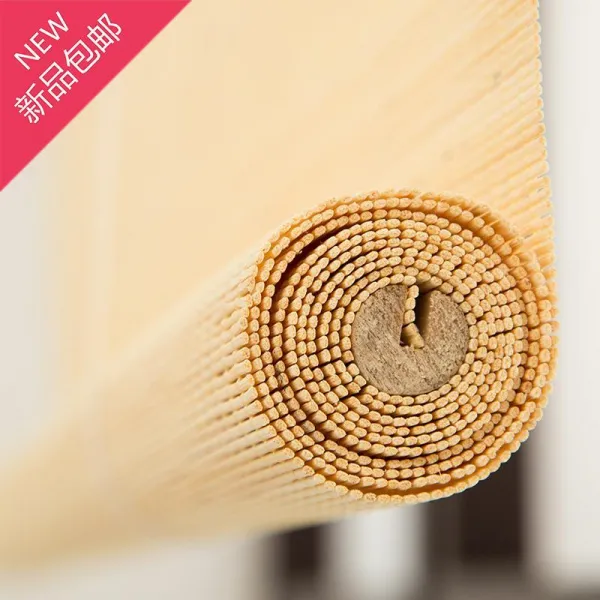 롤스크린 죽 T커튼 말기 창문커튼 칸막이 인테리어 중국스타일 빈티지 참선 차양 빛차단 거실 일본식 승강 T17 D2세트 골드라인 移대낯 교차