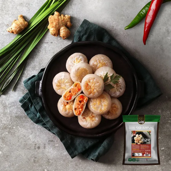 굿푸드만두 요담떡 사천만두 1000g (쌀피만두 떡만두), 1봉