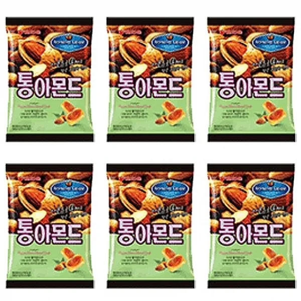 SH+ 오리온 통아몬드 90g x 7개 그윽한 버터풍미 캔디위에 통째 아몬드 SHC:+80469.257, SH+ 1