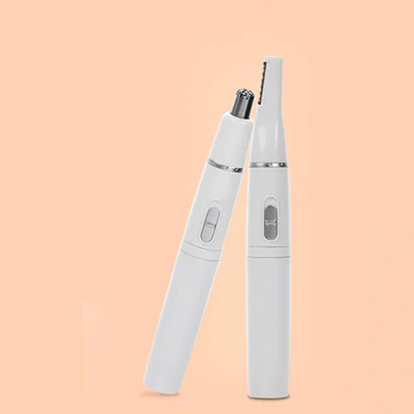 휴대용 회전 전동 콧털 수염 눈썹 제거기 면도기 남자