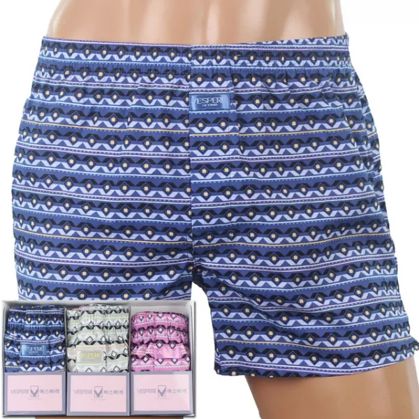 미니마미 남성 남자 순면 빅사이즈95 110 트렁크 사각 팬티 3매 J345