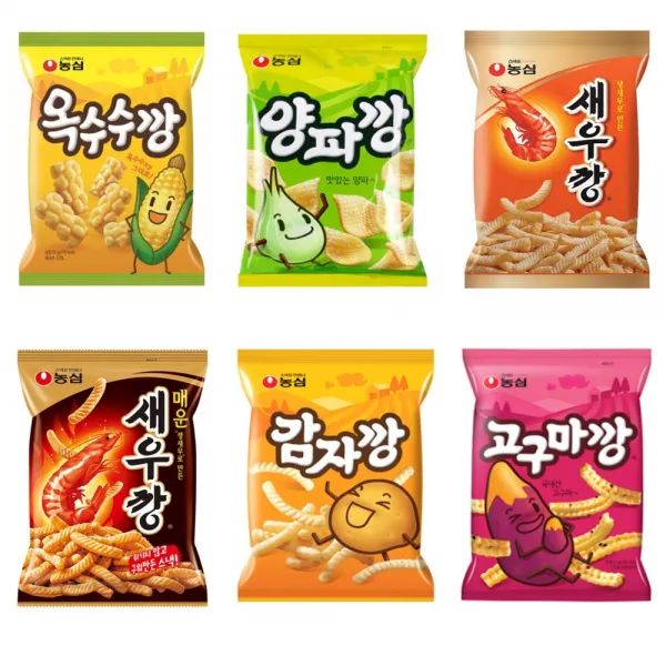 농심 깡 SET(양파+고구마+옥수수+새우2+감자), 1set
