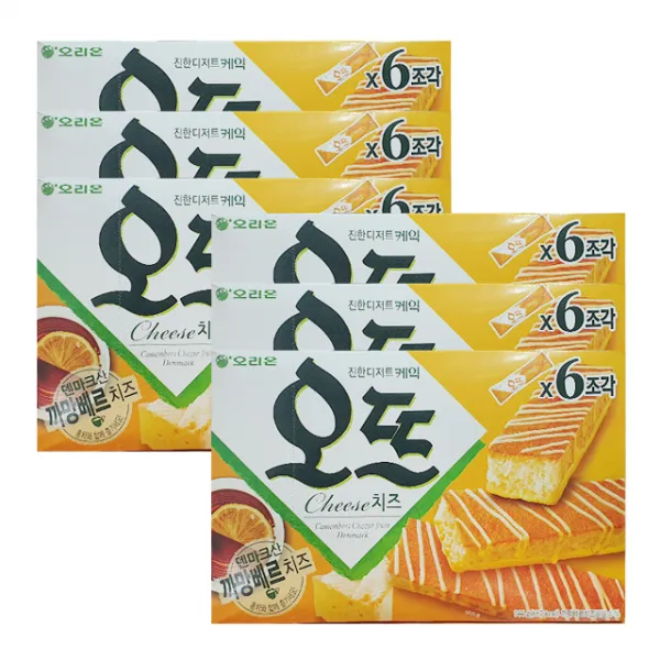 오리온 오뜨 치즈 144g 6개, 단품