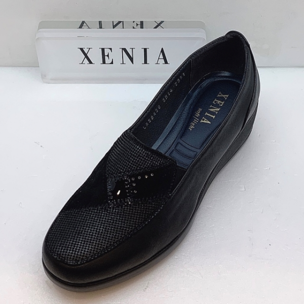 제니아 제니아 여성 양가죽 발편한 초경량 쿠션 몰드 로퍼 단화 Lxs9436