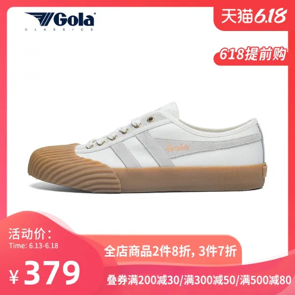 Gola 고락 남성 로퍼 화이트신발 패권을 박멸함 헤드 Cma208ow