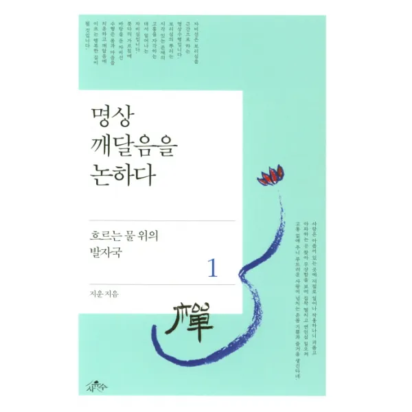 명상. 1: 깨달음을 논하다:흐르는 물 위의 발자국, 사유수